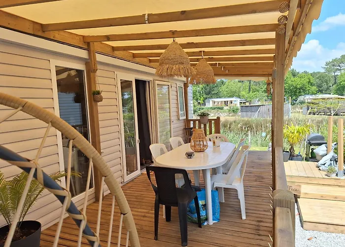 Camping Mobil Luxe 4 étoiles Lège-Cap-Ferret